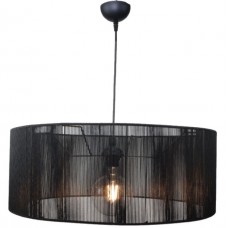 Φωτιστικό Κρεμαστό Μονόφωτο Φ60cm E27 230V Μαύρο 4056-A